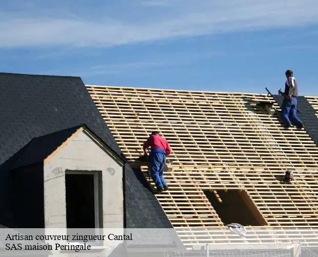 Artisan couvreur zingueur 15 Cantal  SAS maison Peringale