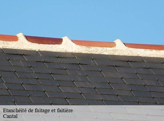 Etanchéité de faitage et faitière 15 Cantal  SAS maison Peringale