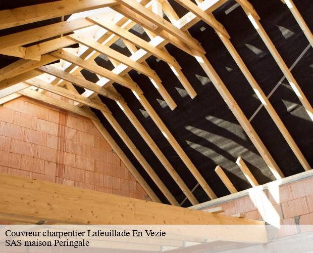 Couvreur charpentier  lafeuillade-en-vezie-15130 SAS maison Peringale