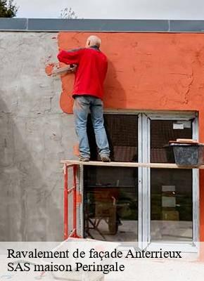 Ravalement de façade  anterrieux-15110 SAS maison Peringale