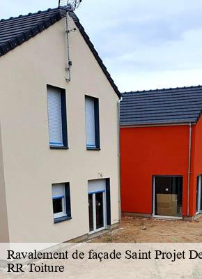 Ravalement de façade saint-projet-de-salers-15140 RR Toiture