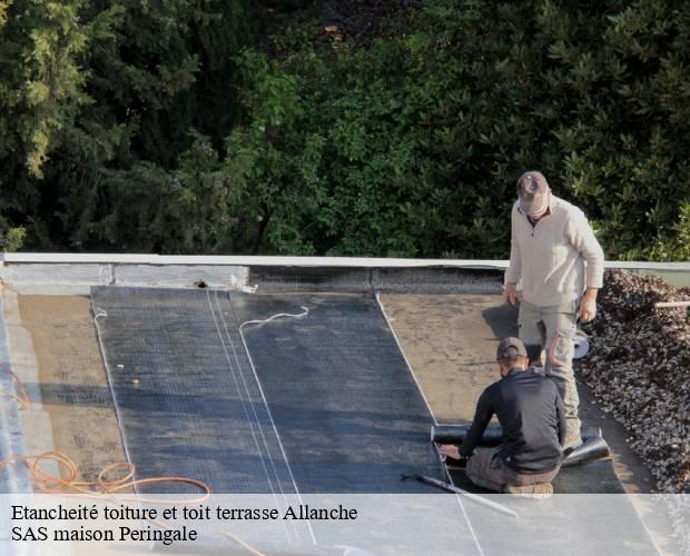 Etancheité toiture et toit terrasse  allanche-15160 SAS maison Peringale